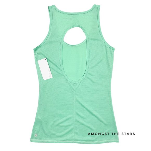 Fabletics Embra Mint Green Cut Out Tank Top - Picture 6 of 7